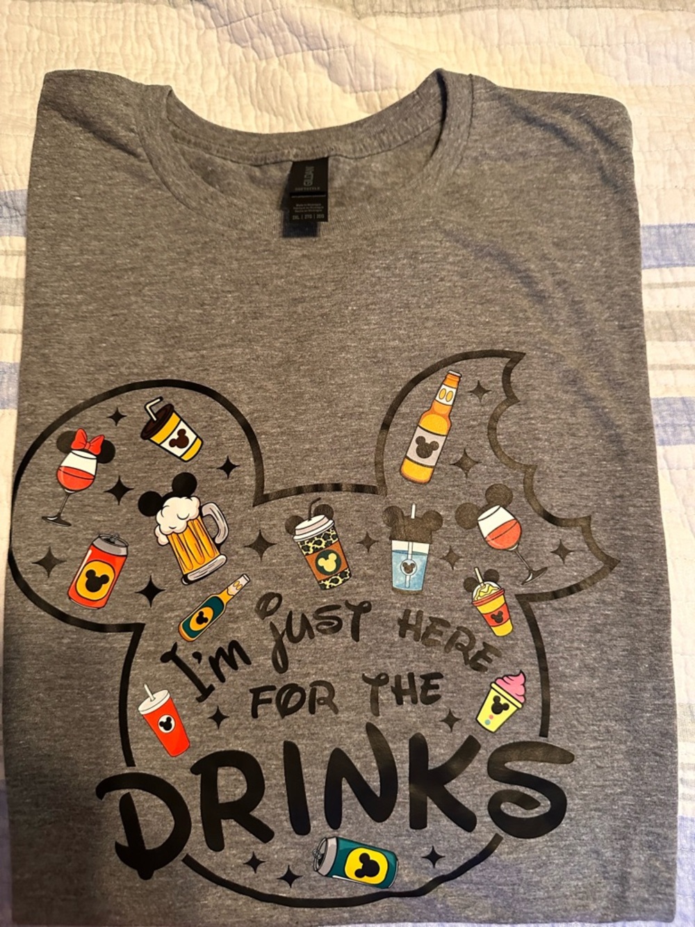 Gildan Gray Softstyle Crewneck Tee